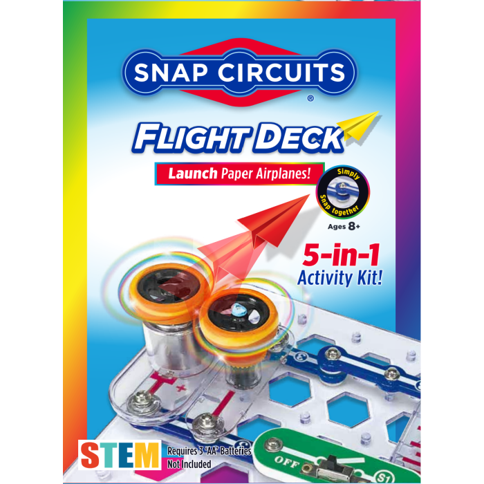 Snap Circuits® Flight Deck | STEM Aviation Electronics Kit for Kids