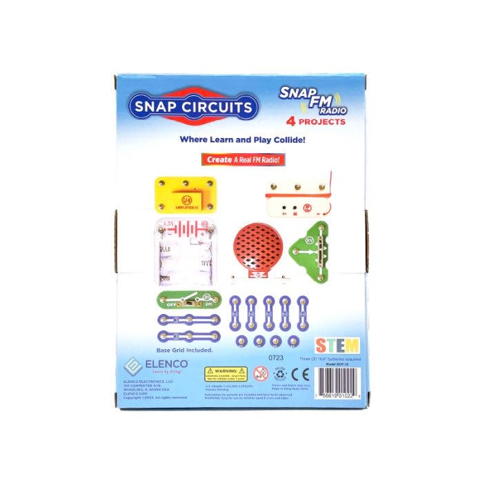 Snap Circuits® FM Radio | Build Your Own Radio STEM Electronics Kit