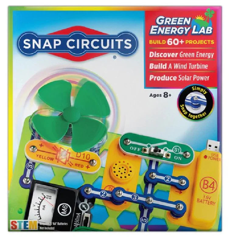 Snap Circuits® Green Energy Lab | Renewable Energy STEM Engineering Kit for Kids
